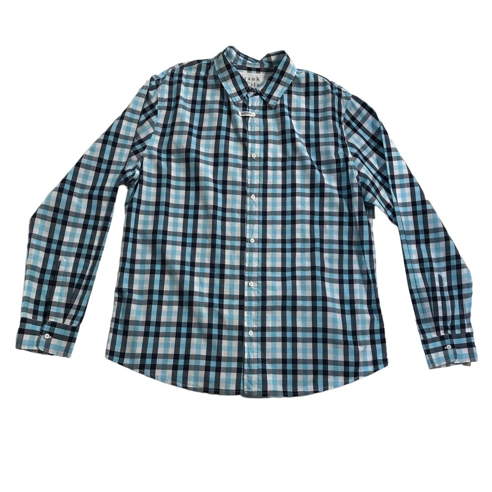 Frank & Eileen Men’s Paul Style Plaid Long Sleeve Button Down Cotton Shirt